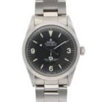 Vintage Rolex Explorer 1016 36mm Steel Watch Black Dial