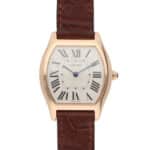 Vintage Cartier Panthere Yellow Gold Watch with Diamond Bezel