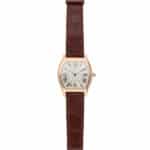 Vintage Cartier Panthere Yellow Gold Watch with Diamond Bezel