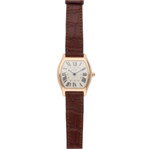 Vintage Cartier Panthere Yellow Gold Watch with Diamond Bezel