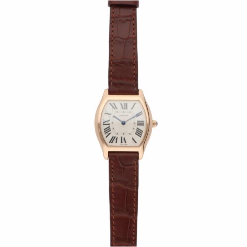 Vintage Cartier Panthere Yellow Gold Watch with Diamond Bezel
