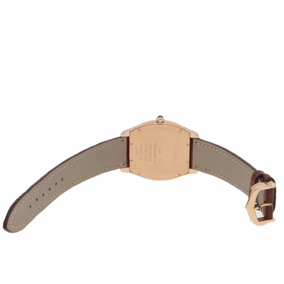 Vintage Cartier Panthere Yellow Gold Watch with Diamond Bezel