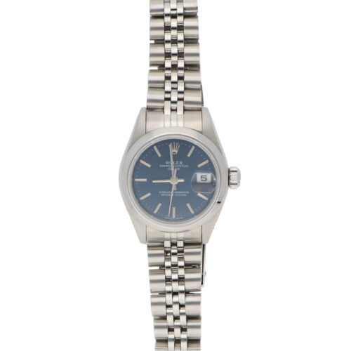 Vintage 1999 Rolex Oyster Perpetual Date Blue Dial watch