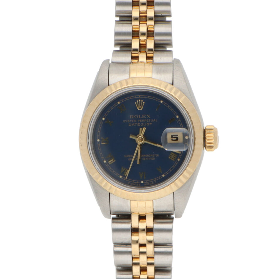 Vintage 1993 Rolex Datejust 26mm Steel and Gold Watch