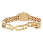 Vintage Cartier Panthere Gold Wristwatch with Diamond Set Bezel