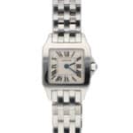 Vintage Cartier Santos Demoiselle Stainless Steel Watch