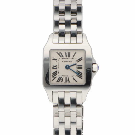 Vintage Cartier Santos Demoiselle Stainless Steel Watch