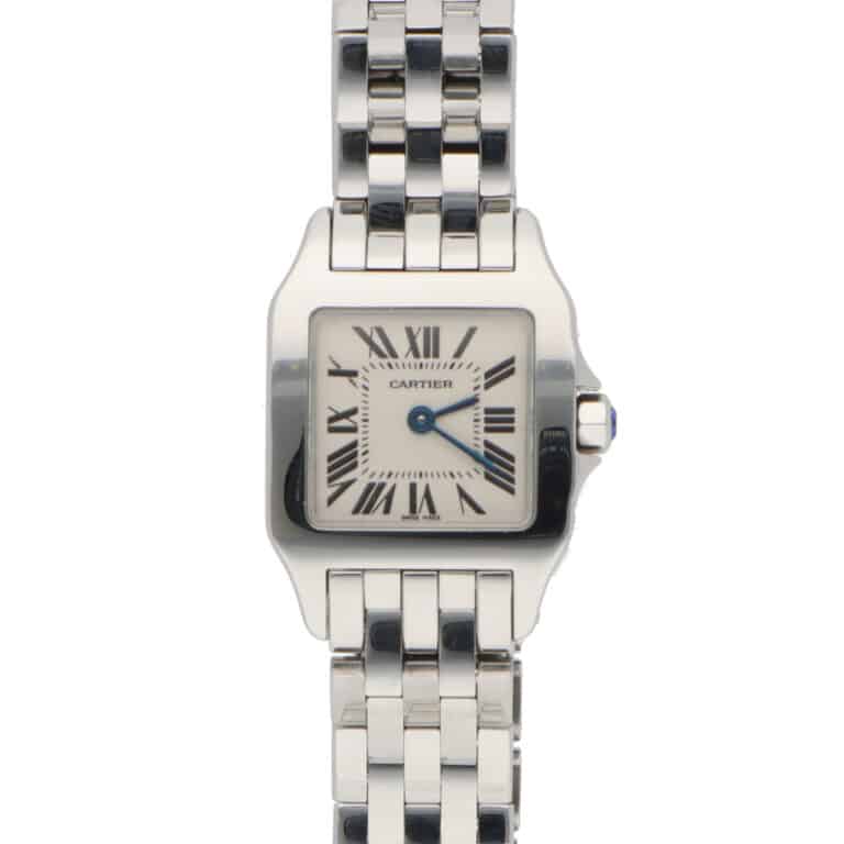 Vintage Cartier Santos Demoiselle Stainless Steel Watch