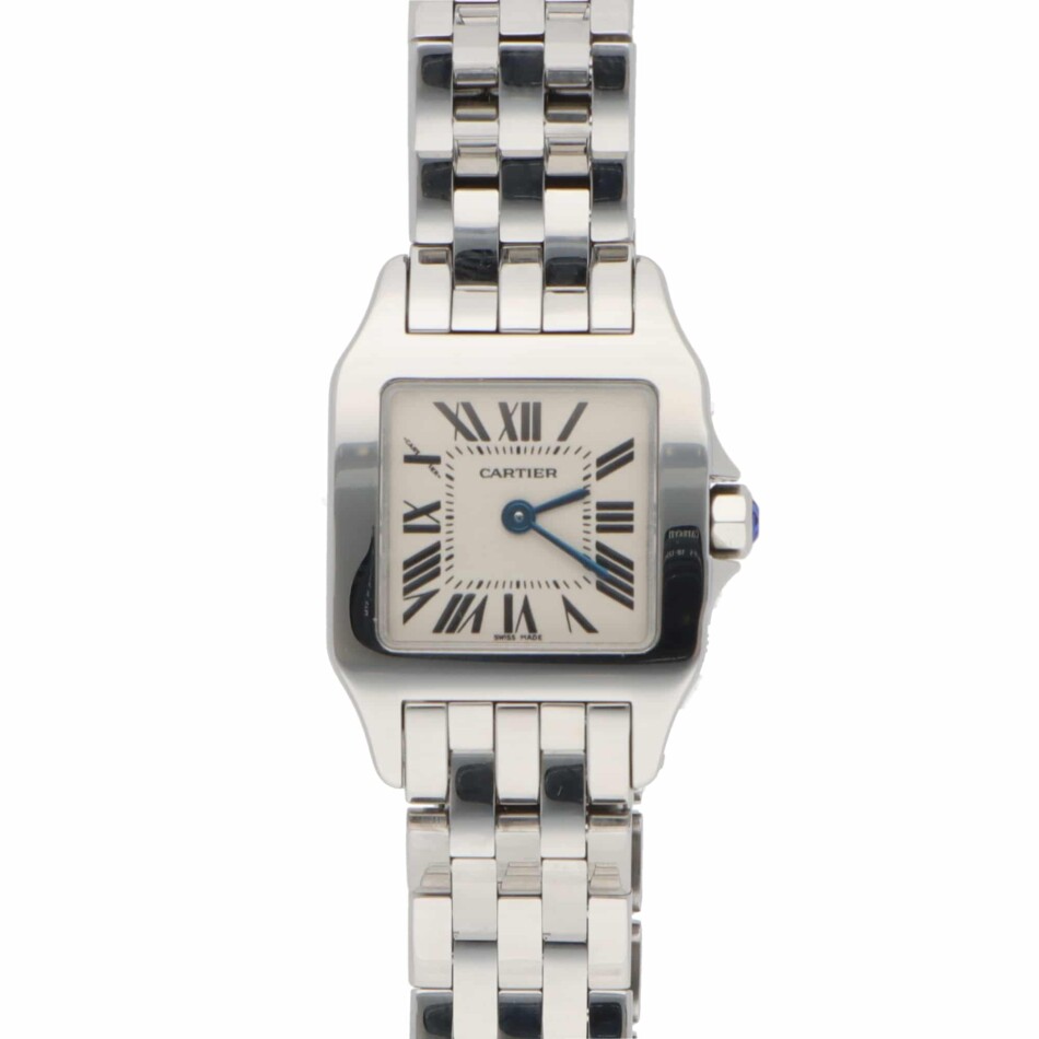 Vintage Cartier Santos Demoiselle Stainless Steel Watch