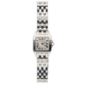 Vintage Cartier Santos Demoiselle Stainless Steel Watch