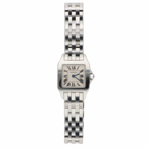 Vintage Cartier Santos Demoiselle Stainless Steel Watch