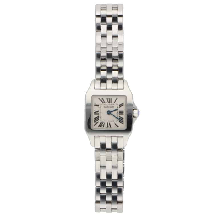 Vintage Cartier Santos Demoiselle Stainless Steel Watch