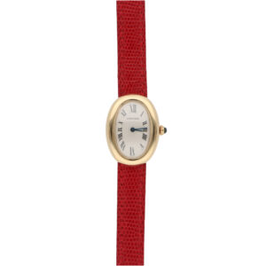 Vintage Cartier Baignoire Yellow Gold Quartz Watch