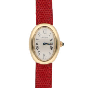 Vintage Cartier Baignoire Yellow Gold Quartz Watch