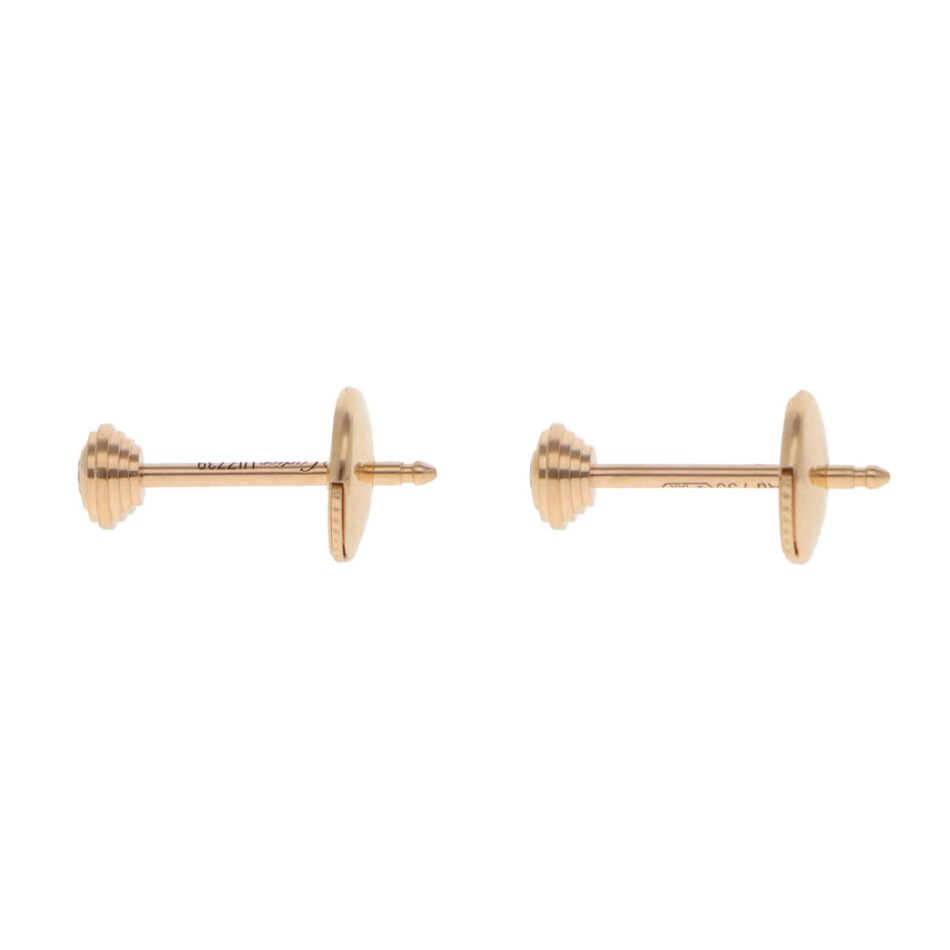 Vintage Cartier d'Amour Diamond Stud Earrings Mini Model