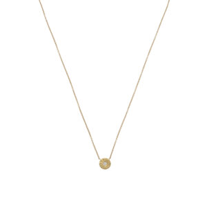 Vintage Tiffany & Co. '1837' Diamond Circle Pendant Necklace