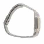 Vintage 29mm Cartier Santos Galbee Steel and Gold Quartz Watch