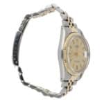 Vintage 1975 Rolex Datejust 36mm Steel and Gold Watch