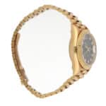 Vintage 1986 26mm Rolex Datejust Gold Watch with Black Dial