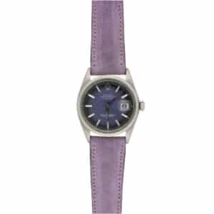 Vintage 1970 36mm Rolex Datejust with Mauve Dial