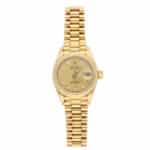 Vintage 1986 26mm Rolex Datejust Gold Watch