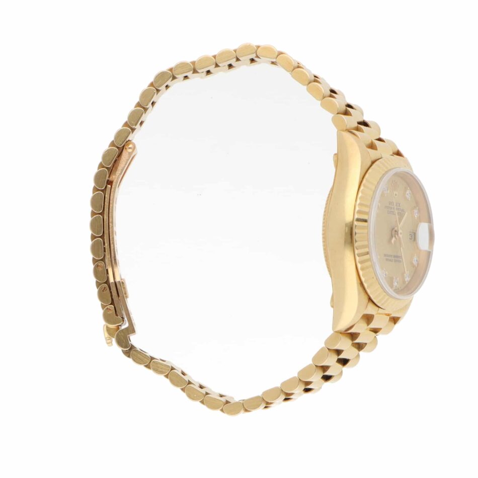 Vintage 1986 26mm Rolex Datejust Gold Watch