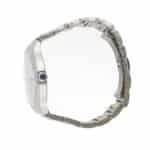 36mm Cartier Ronde Must Steel Watch with Ivory Dial
