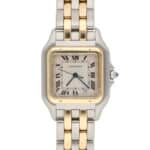 Vintage Cartier Panthere 27mm Steel and Gold Watch