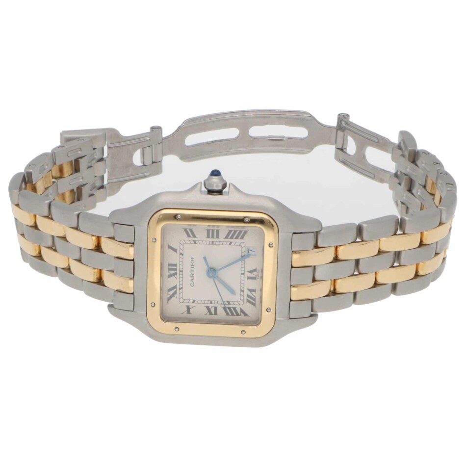 Vintage Cartier Panthere 27mm Steel and Gold Watch