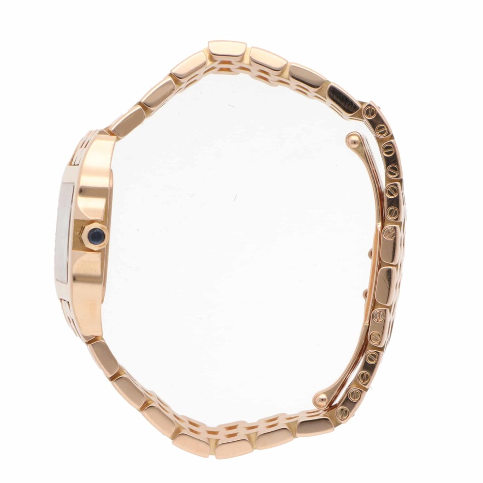 Vintage 20mm Cartier Santos Demoiselle Rose Gold Watch