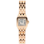 Vintage 20mm Cartier Santos Demoiselle Rose Gold Watch