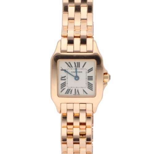 Vintage 20mm Cartier Santos Demoiselle Rose Gold Watch