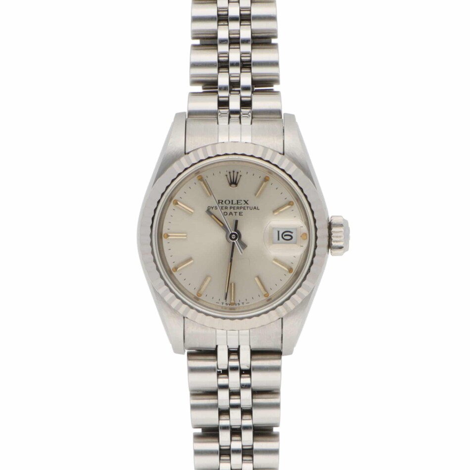 Vintage 1984 Rolex Lady-Datejust Steel and White Gold Watch