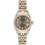 Viintage 2000 Rolex Lady-Datejust Steel and Gold Diamond Watch