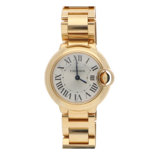 2019 Cartier Ballon Bleu Yellow Gold Watch with Silver Dial
