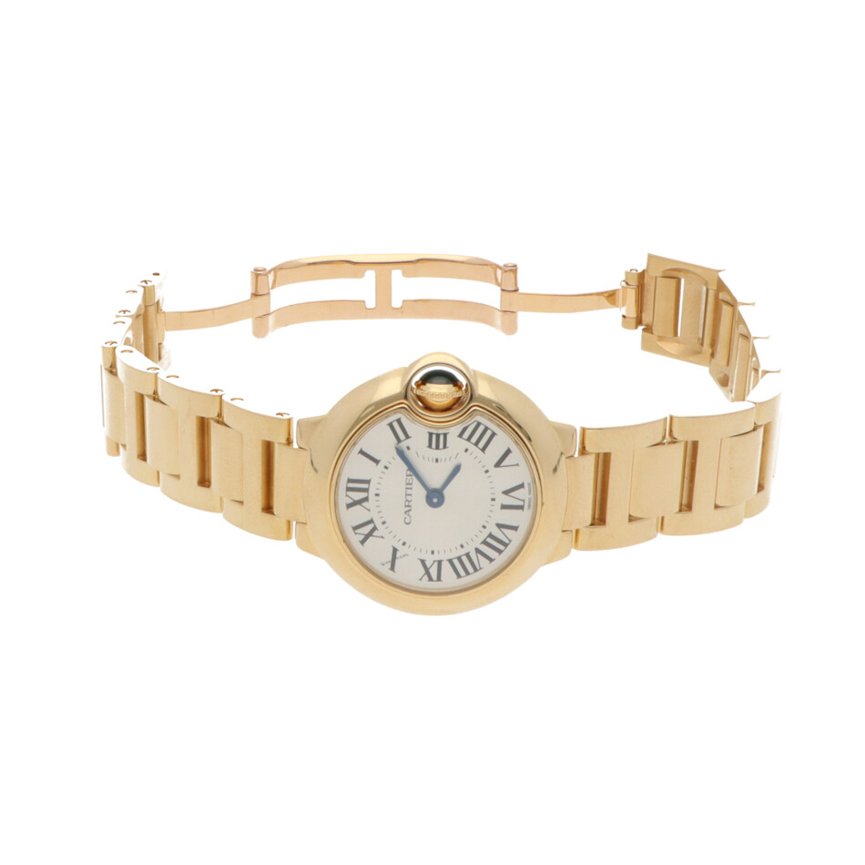 2019 Cartier Ballon Bleu Yellow Gold Watch with Silver Dial