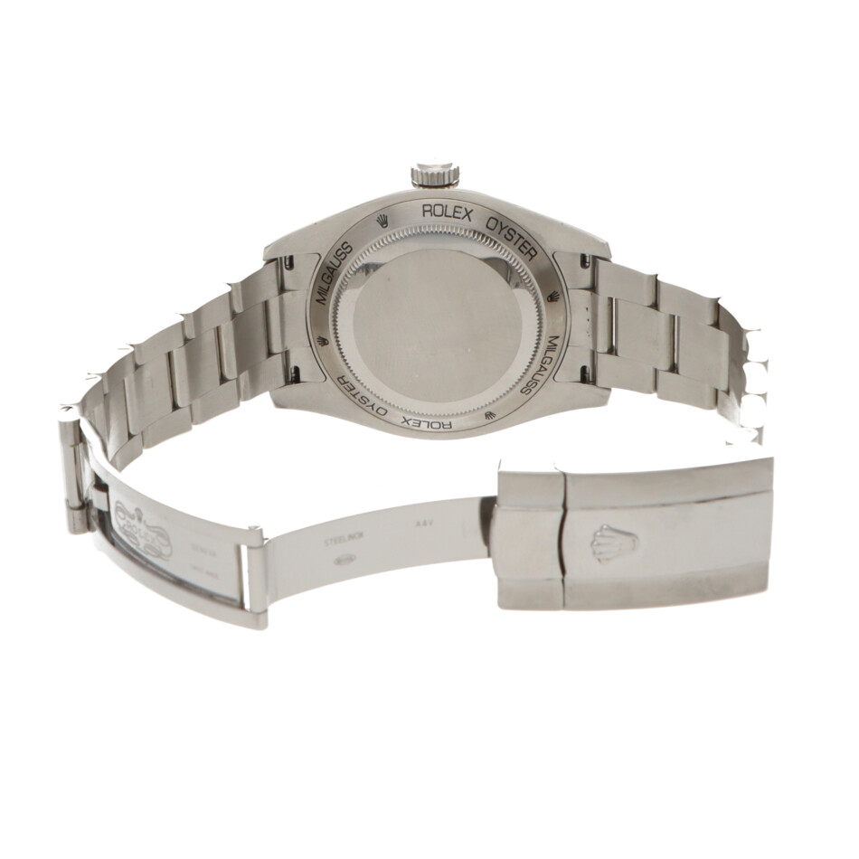 Vintage 2010 40mm Rolex Milguass Watch with Black Dial