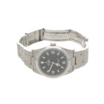 Viintage 2002 Rolex Explorer I Steel Watch with Black Dial