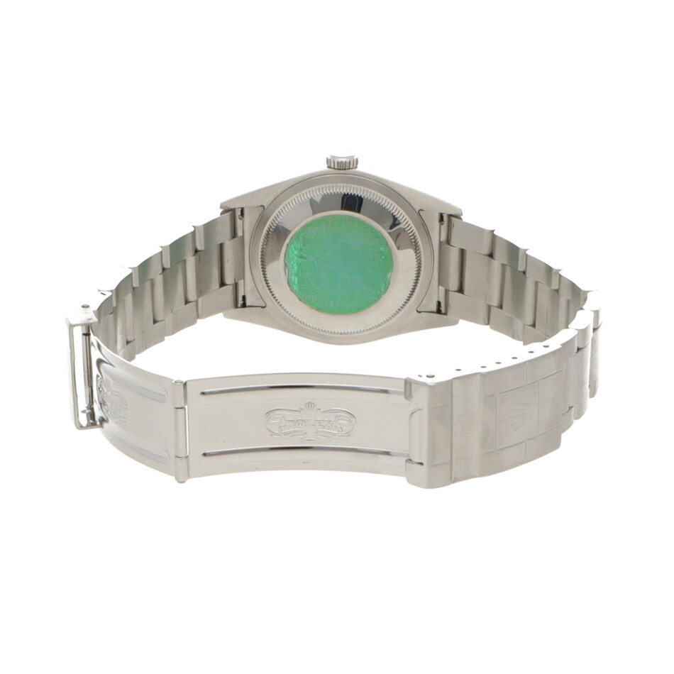 Viintage 2002 Rolex Explorer I Steel Watch with Black Dial