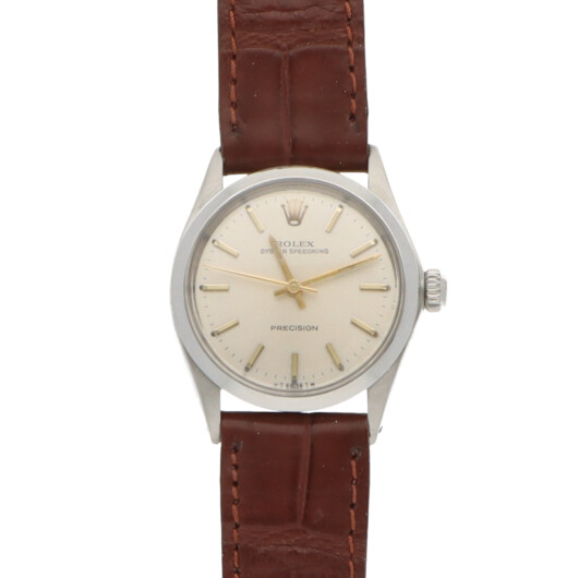 Vintage 30mm 1957 Rolex Speedking Precision Steel Watch