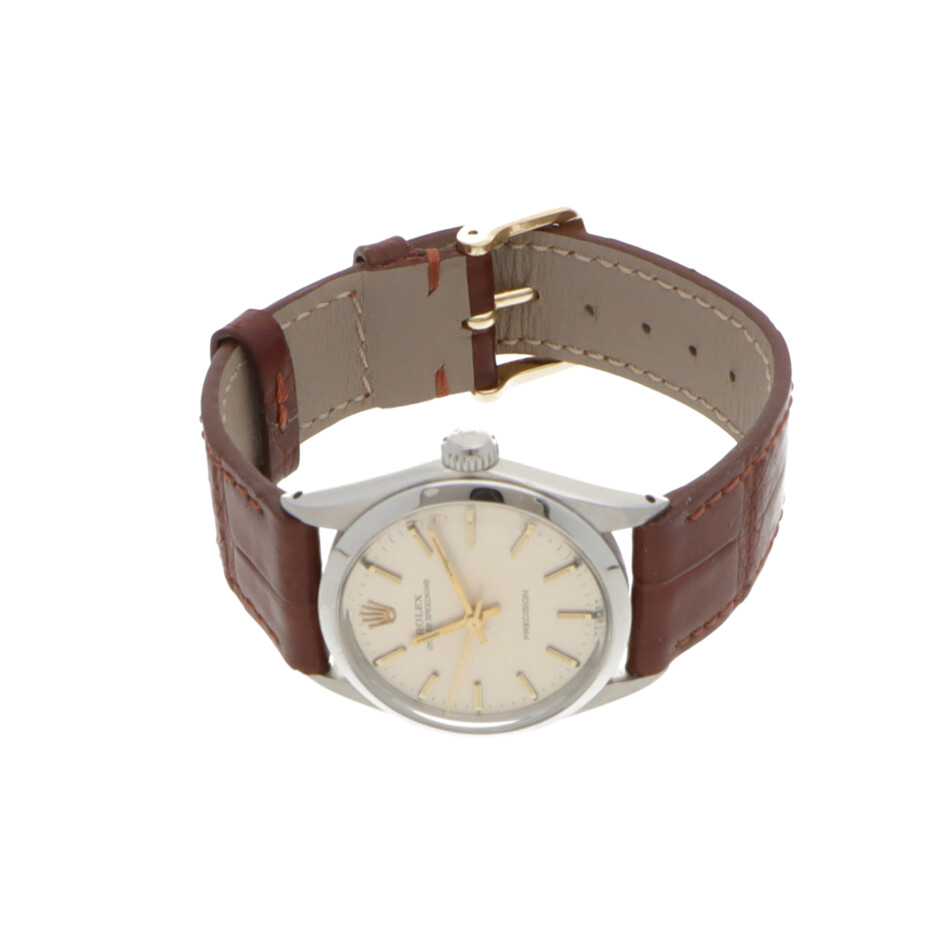 Vintage 30mm 1957 Rolex Speedking Precision Steel Watch