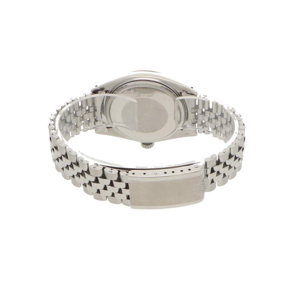 Vintage 1967 Rolex Datejust Steel and White Gold Watch