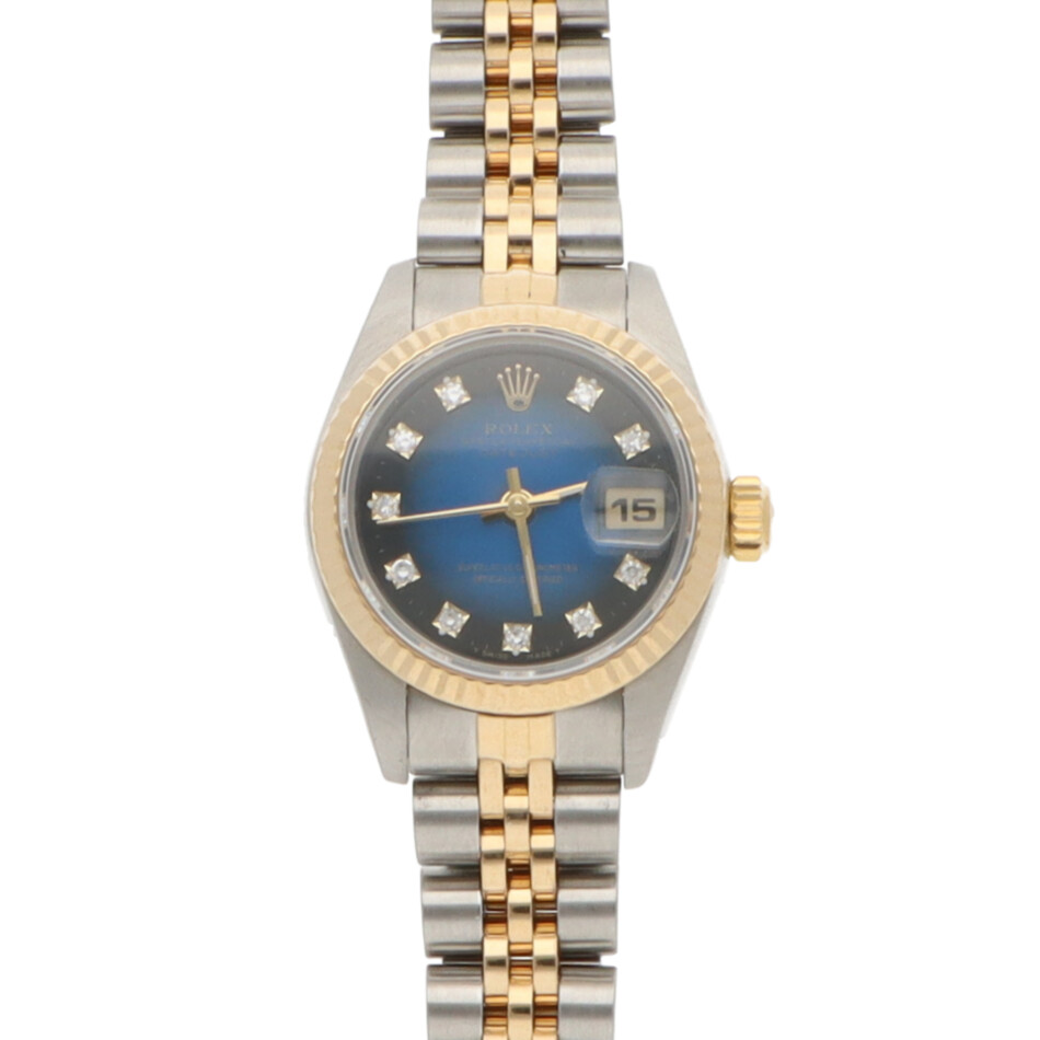 Vintage 26mm Rolex Lady Datejust Steel and Gold Watch
