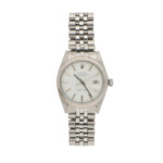 Vintage 1967 Rolex Datejust Steel and White Gold Watch