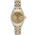 Vintage Rolex Lady Datejust Steel and Gold with Champagne dial