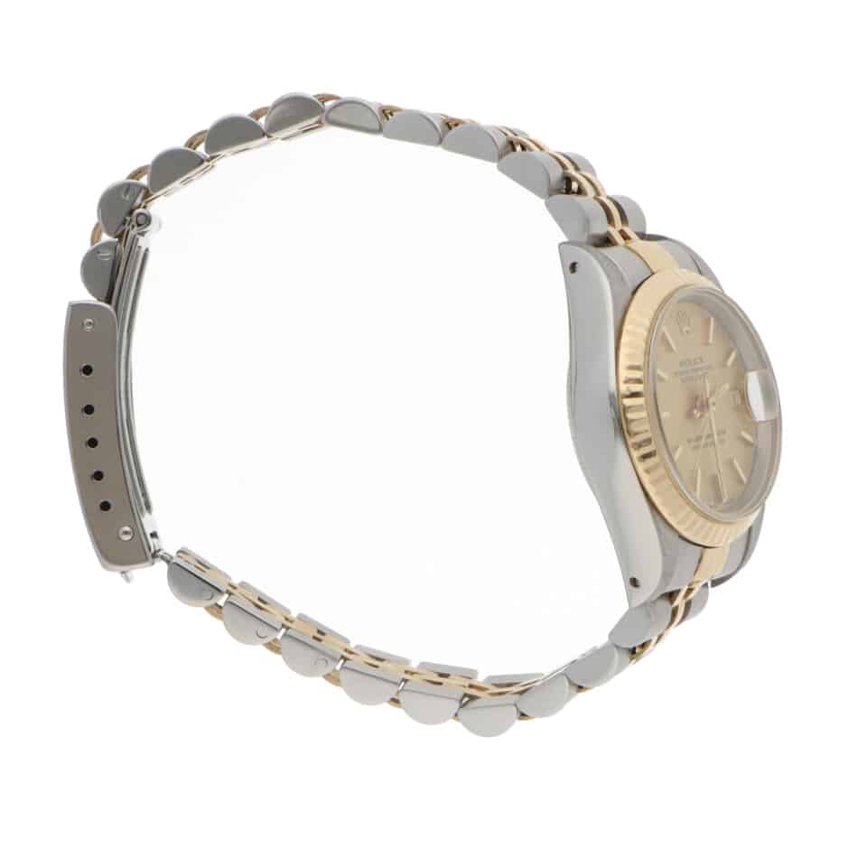 Vintage Rolex Lady Datejust Steel and Gold with Champagne dial