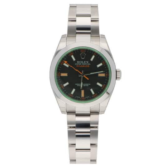 Vintage 2008 40mm Rolex Milguass with Black Dial