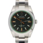 Vintage 2008 40mm Rolex Milguass with Black Dial