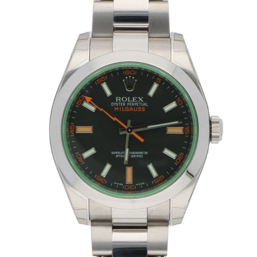 Vintage 2008 40mm Rolex Milguass with Black Dial