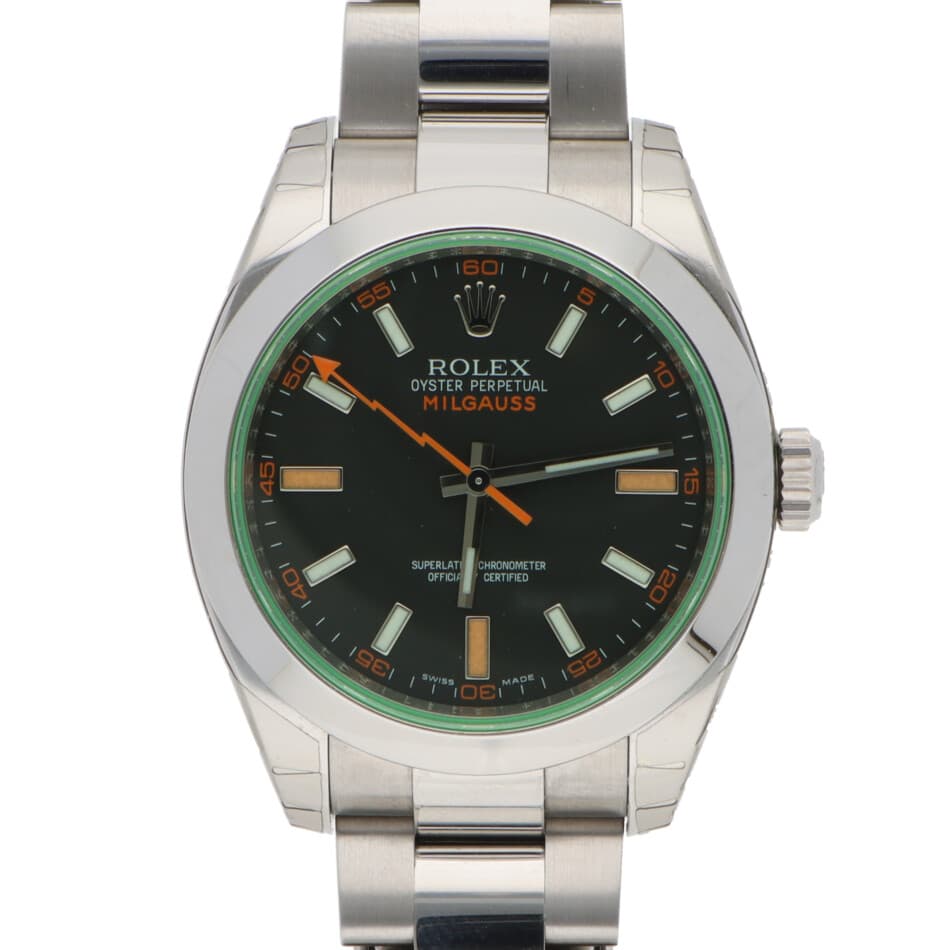 Vintage 2008 40mm Rolex Milguass with Black Dial